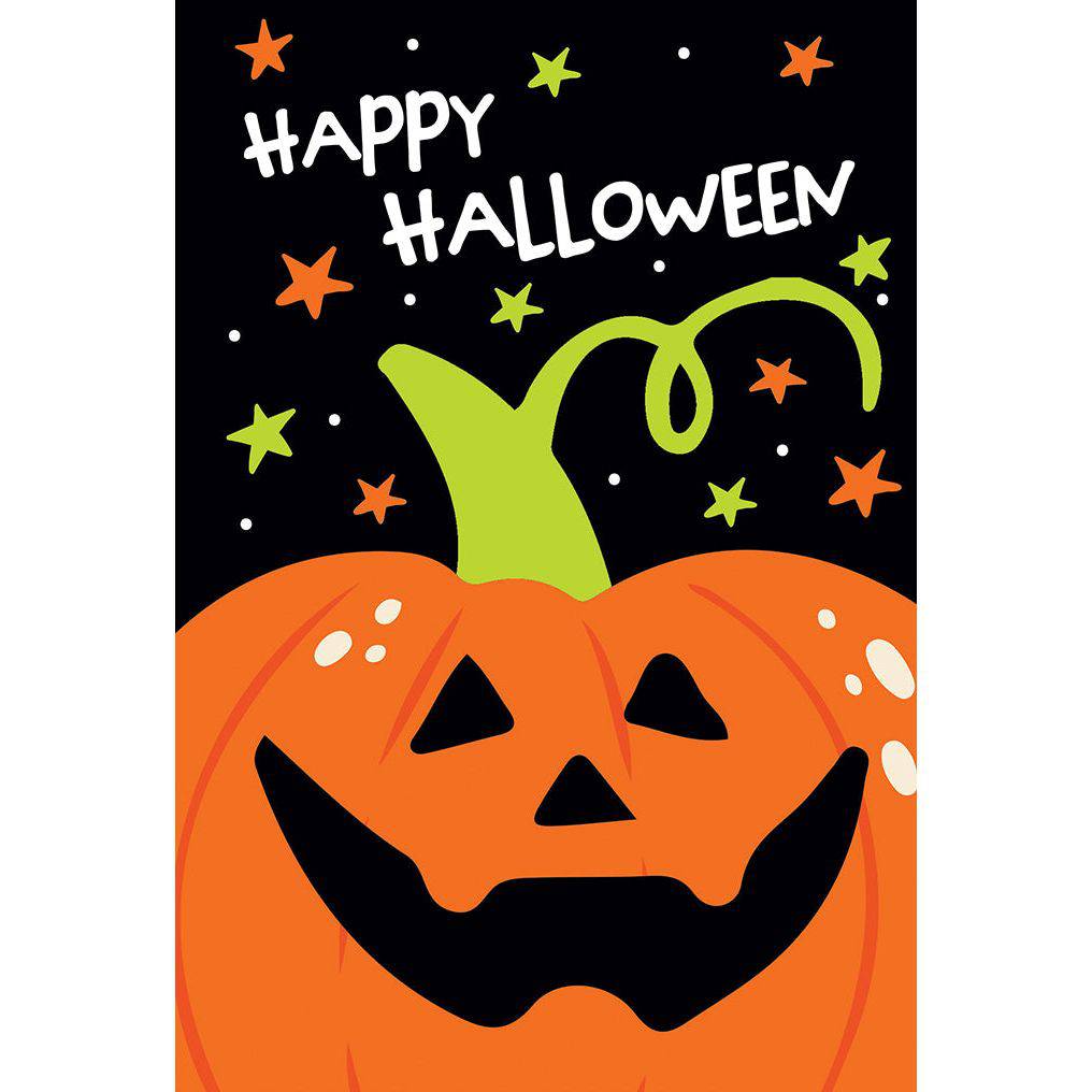 Pictura Jack and Stars Halloween Card featuring spooky stars and Halloween-themed illustrations on a festive greeting card.